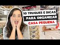 Casa pequena 10 truques e dicas de organizao  como economizar espao e organizar casa pequena