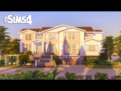 MODERN Suburban Family Home | The Sims 4 | No CC | Stop Motion Build