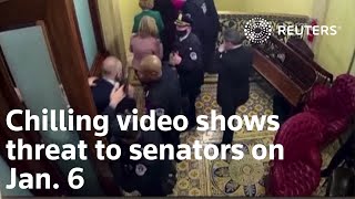 Impeachment: new video shows threat to senators on January 6