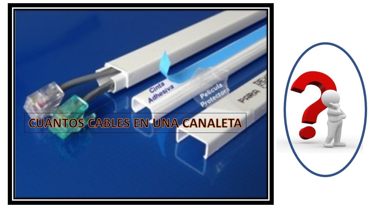 Canaleta Para Cables Pvc 20 X 10 Autoadhesiva 2 Mts 20x10