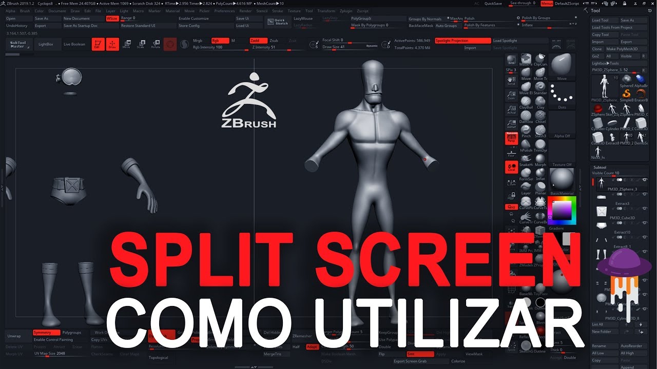 Split screen zbrush solidworks 2013 download torrent