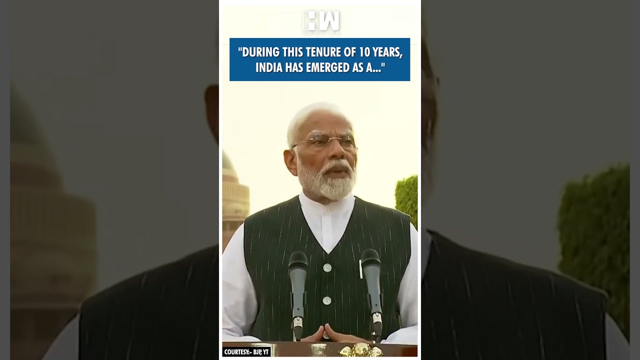  Shorts During This Tenure Of 10 Years India Has Emerged As A PM Modi BJP NDA Alliance