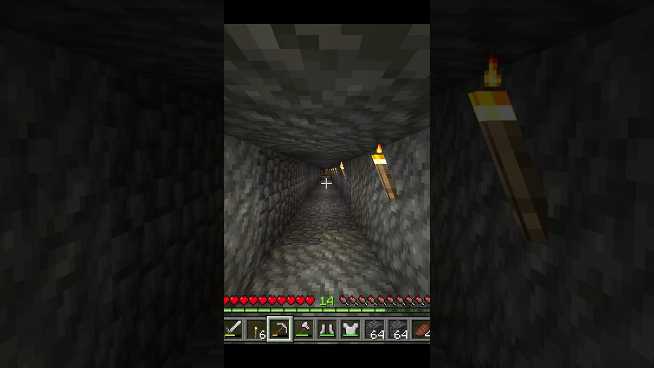 Minecraft Cave Dweller Moment 