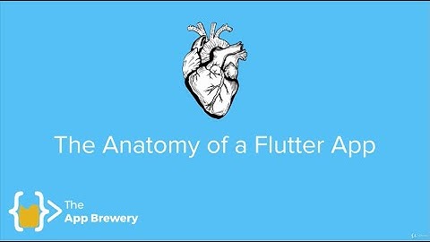3. The Anatomy of a Flutter App