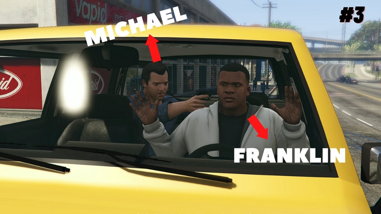 This is how Franklin Meet Michael For the 1st Time | GTA 5 Gameplay ...