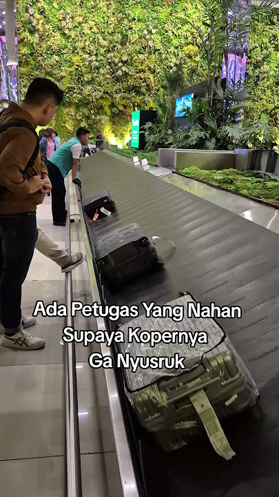 Ada Yang Pernah Liat di Terminal 3 Soetta ?? #bandara #travel #jakarta