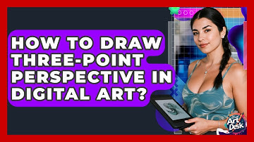How To Draw Three-point Perspective In Digital Art? - The Virtual Art Desk