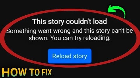 Facebook Story Couldn