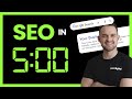 SEO in 5 min - DO THIS!