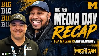 Big Ten Media Day- Michigan Recap