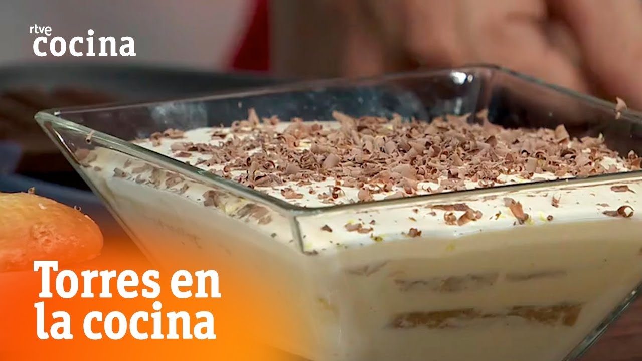 Cómo hacer Tiramisú de turrón- Torres en la Cocina | RTVE Cocina