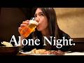 Alone in Tokyo After Work at 26 | 9pm–2am Cozy Night Routine | Stress, Beer 🍺 & Quiet Night