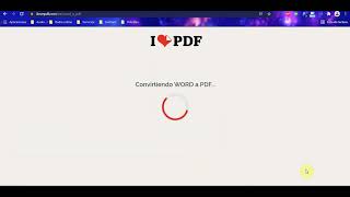  Tutorial Para Convertir Word A Pdf Usando I Love Pdf