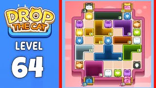Drop The Cat level 64 solution
