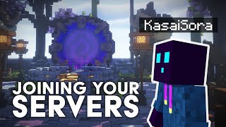 I Joined My Subscribers' Minecraft Servers, Here's What Happened...
