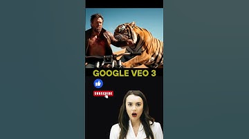 Desert Tiger Brawl | AI Action Scene with Veo 3 AI Video Generator 🐅🔥