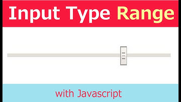 Working with input type range in javascript