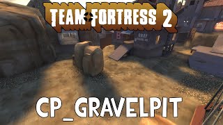 TF2 Map Gameplay: Gravelpit (Attack/Defend)