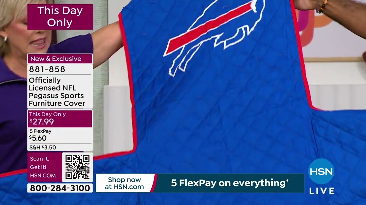 Officially Licensed NFL Pegasus Sports Furniture Cover - YouTube