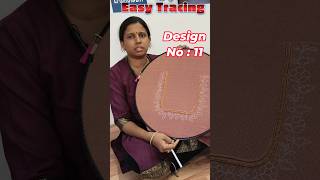 Aari work easy tracing methods , aari work designs , aari classes near me #aariblouse #aariclass