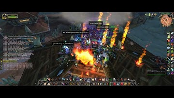 The end of TBC before server shuts down in Orgrimmar