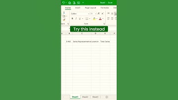 How to AutoFit EVERYTHING in Excel FAST! #shorts