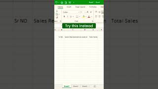How to AutoFit EVERYTHING in Excel FAST! #shorts How to AutoFit EVERYTHING in Excel FAST! #shorts