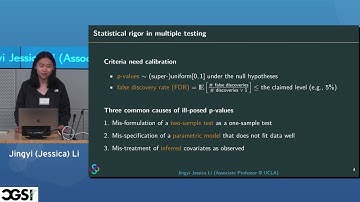 Jingyi Jessica Li | Statistical Rigor in Genomics Data Science
