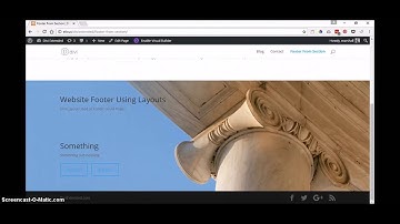 How to Use Divi Library Sections as Footer on All Pages