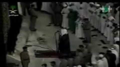 يوم العيد 13 أكتوبر 2007 صلاة الفجر من المسجد الحرام ~ تلاوة عذبة من سورة محمد 1-11 ركعة الأولى