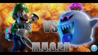 MUGEN - Request - Luigi VS King Boo