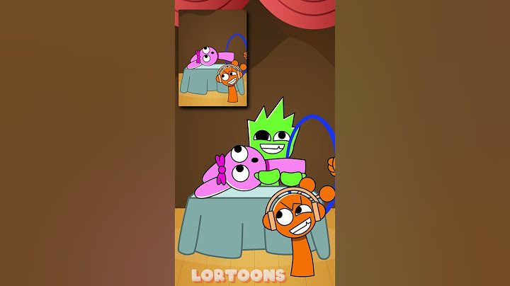 Watch 2 Videos Separately Oren, Pinki, Lime | Sprunki animation #sprunki