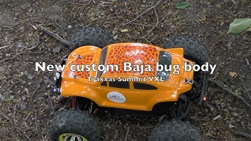 Traxxas Summit VXL - New custom Baja bug body