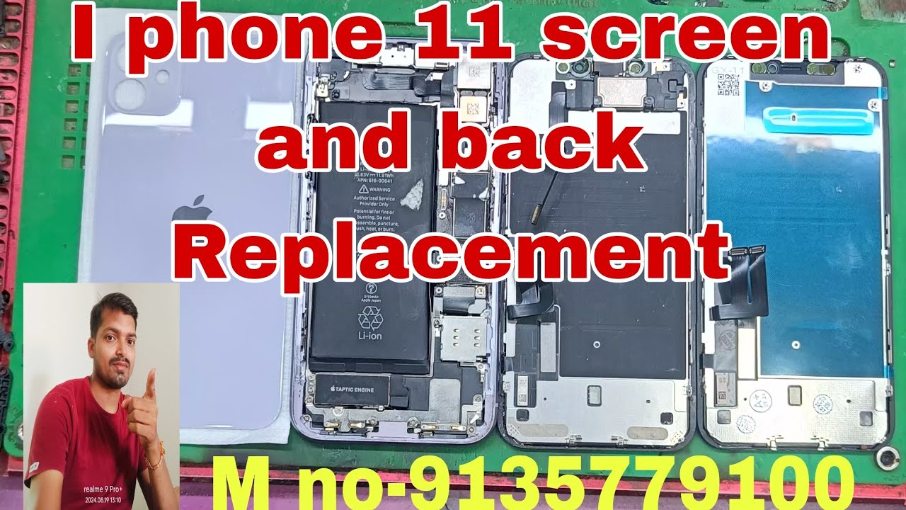 Iphone 11 Screen Rear iphone 11 screen and back Replacement - YouTube