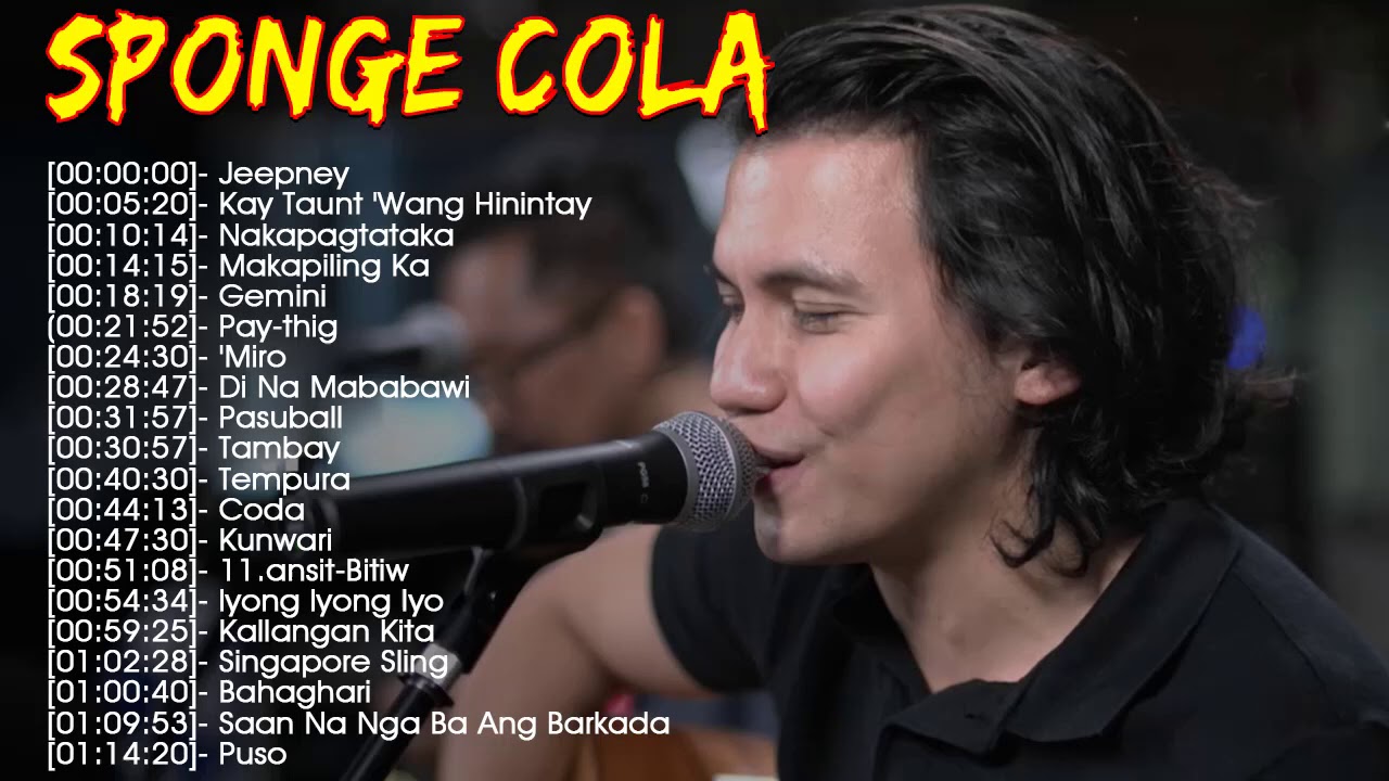⁣Best Of Sponge Cola Greatest Hits - OPM Nonstop Playlist Collection 2020- New Songs Sponge Cola Hits