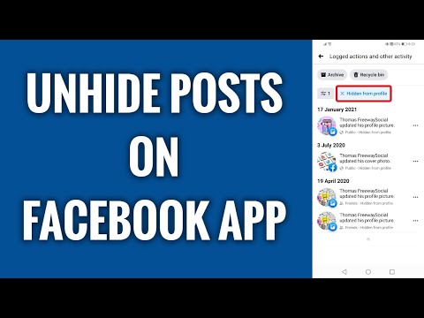 How To Unhide