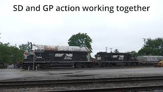 Ohio railroading day 3 CSX CP W LE NS - spring 2026