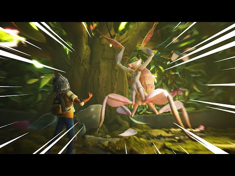 I DESTROYED the Mantis Boss with my BARE HANDS in Grounded