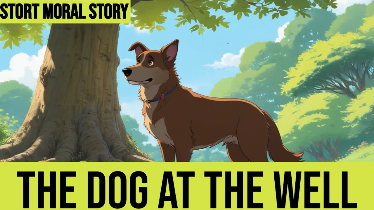 The Dog At The Well | Short Moral Story For Kids | 3D Animatied - YouTube