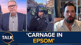 Fears Of Riots Across Britain Protesters Demand Ethnicity Of Gang S In Epsom