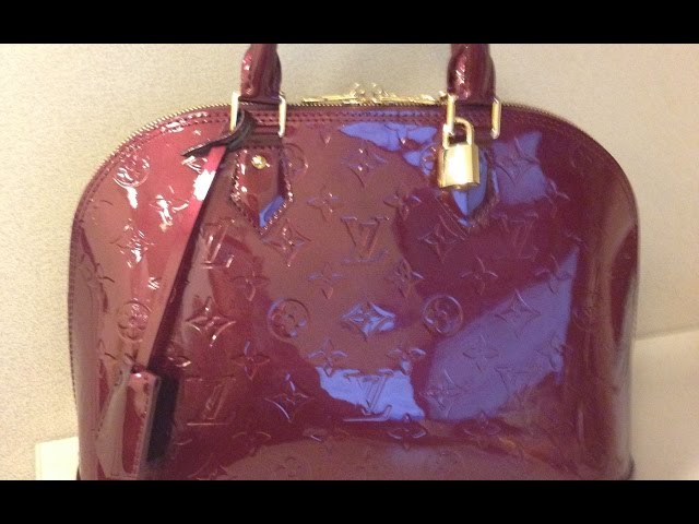 REAL VS. FAKE Louis Vuitton Alma BB Monogram Vernis leather / VLOG #8 /  Laarni B N'style 