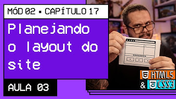 Planejando a estrutura do seu site - @Curso em Vídeo HTML5 e CSS3