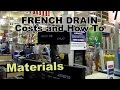 French Drain - Cost and How To - Complete Install
