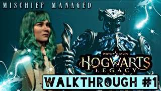And so the magic begins...✨️ - Hogwarts Legacy Walkthrough #1