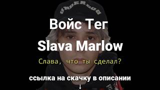 СЛАВА ЧТО ТЫ СДЕЛАЛ - Войс тег | Войс тег Славы Марлоу/ АУДИОТЕГ