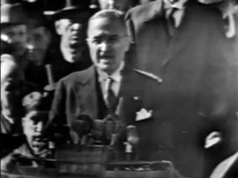 The Marshall Plan - Harry S. Truman Inaugauration
