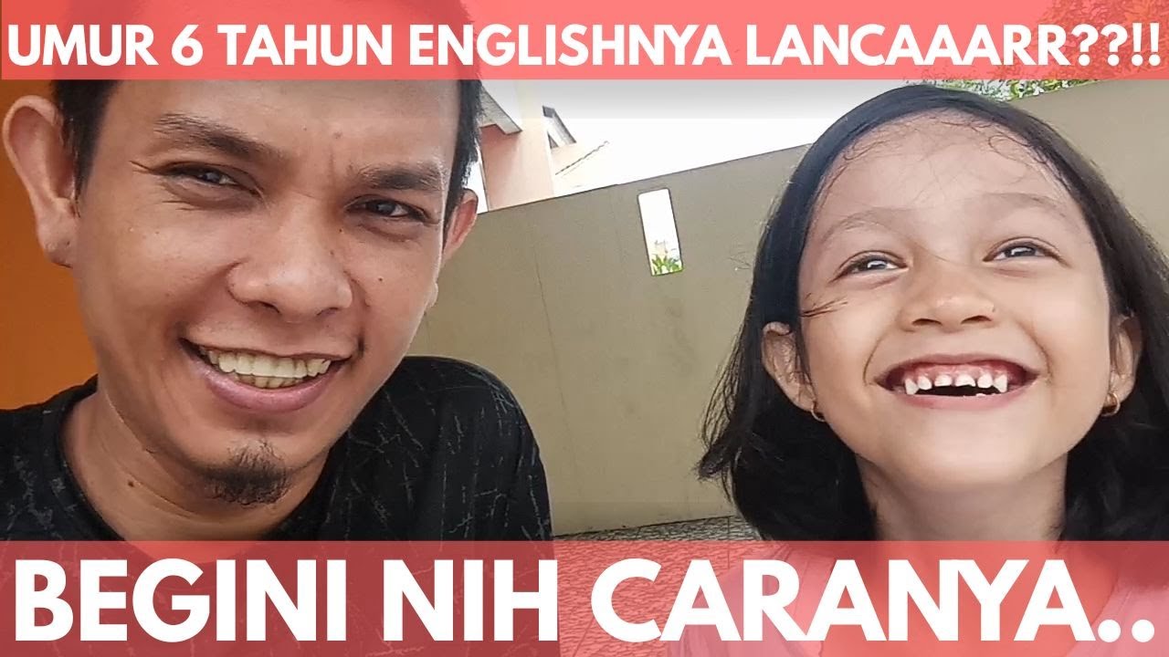 ANAK UMUR 6 TAHUN LANCAR BAHASA INGGRIS???!!!‼️⁉️ Simak ...