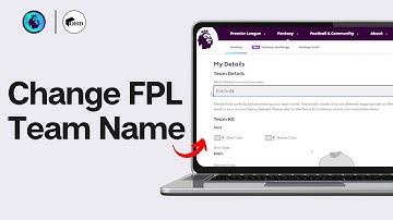 How To Change FPL Team Name | Fantasy Premier League Tutorial (2024)