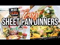 SHEET PAN DINNER IDEAS | QUICK + EASY DINNER RECIPES | WHAT'S FOR DINNER | COOK WITH ME