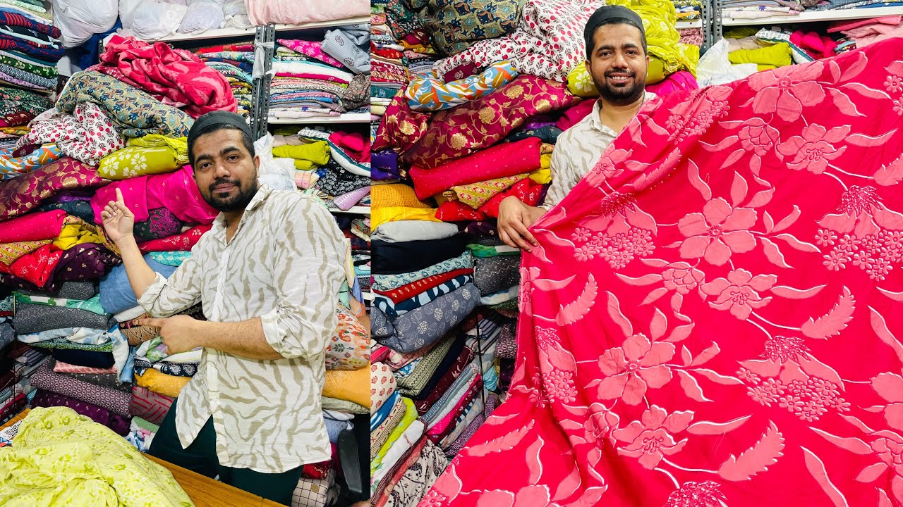 कॉटन फैब्रिक सेल कम दाम में ज्यादा मुनाफ ड्रेस मटेरियल सेल कॉटन फैब्रिक नई डिजाइन 7534946550